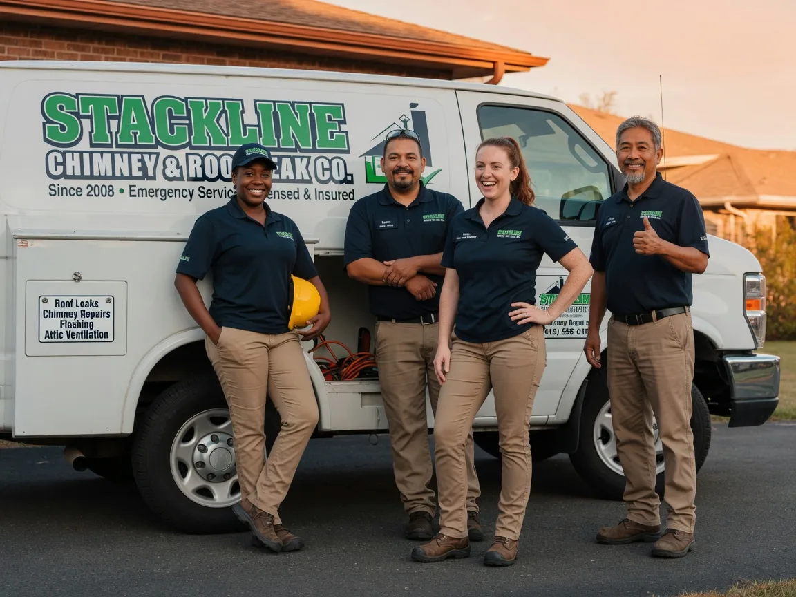 Chimney flashing repair company in Sagola, MI